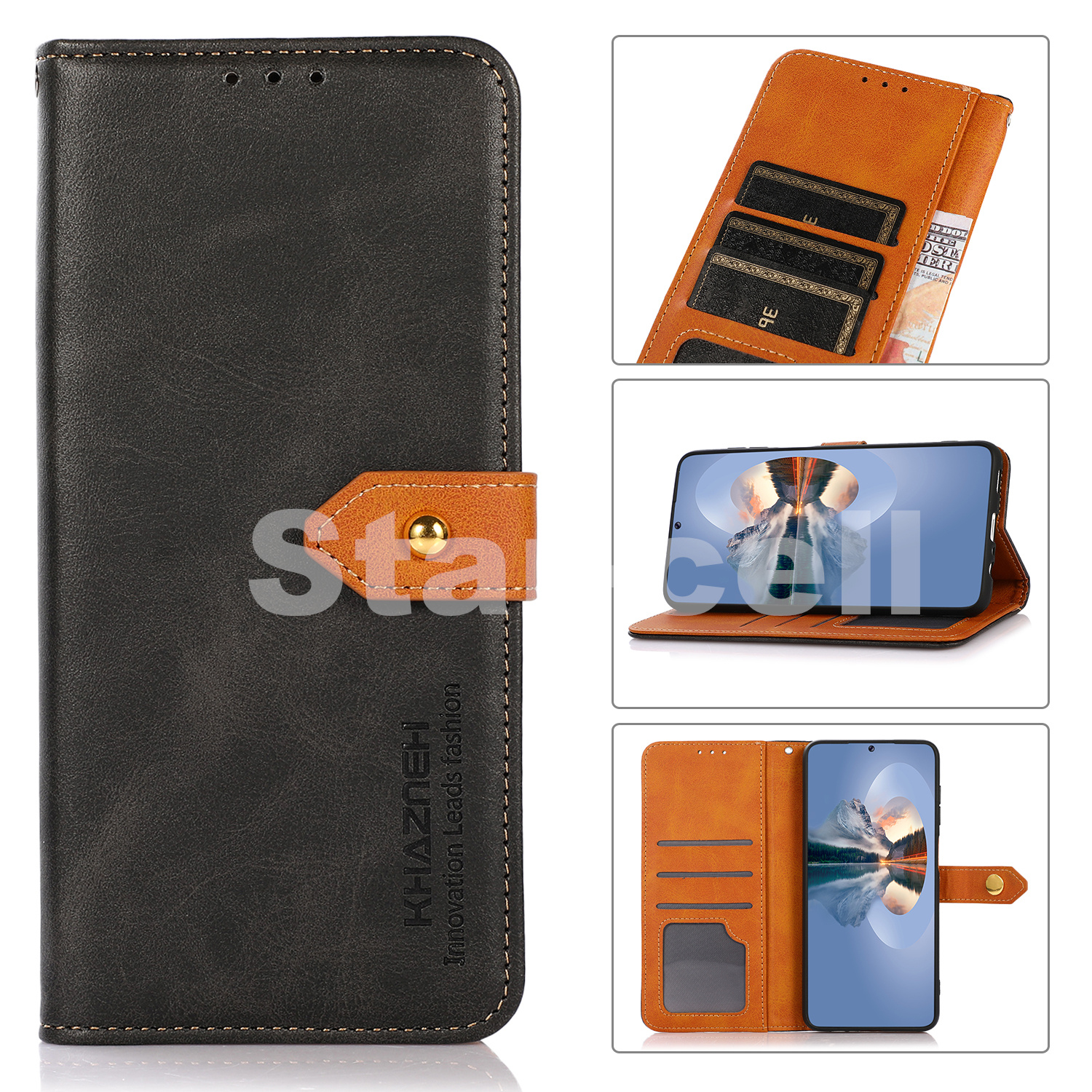 Two Color Cattle Venis Black