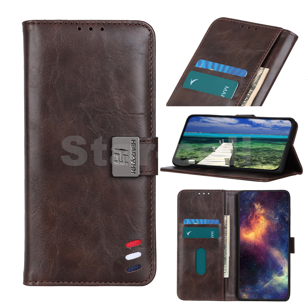 Three Color Cattle Veins Brown